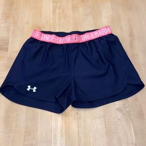 Navy Under Armour Shorts